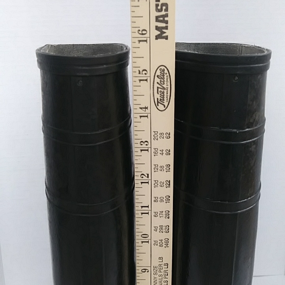 Genfoot Steel Toe Industrial Knee High Rubber Boots 7 Black - Picture 13 of 16